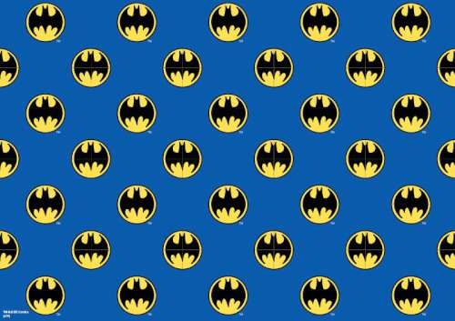Batman Edible Icing Character Pattern Sheet - Click Image to Close